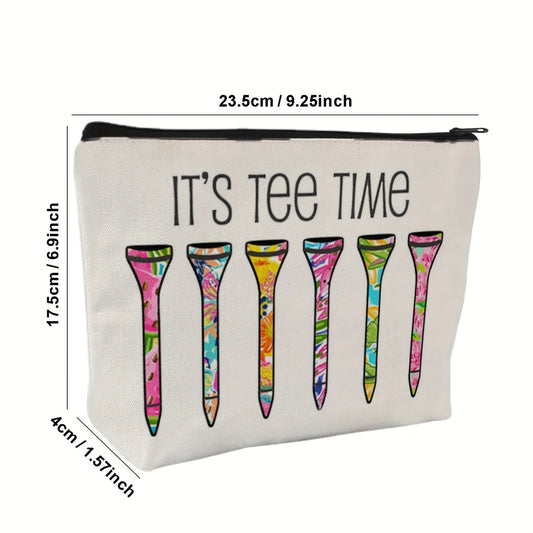 Personalized Golf Bag for Girls - "It's Tee Time" Design
