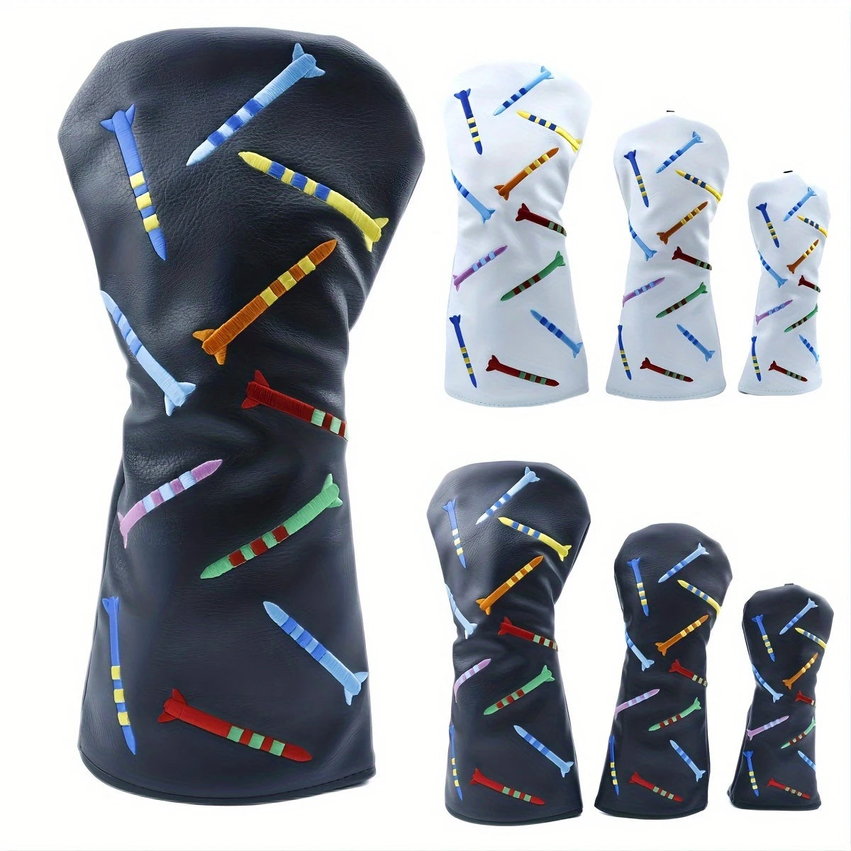 Tee Peg Golf Club Head Covers