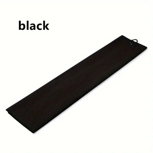 Waffle Tri Fold Golf Towel