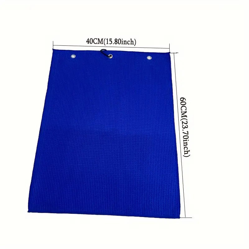 Waffle Tri Fold Golf Towel
