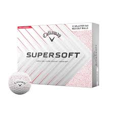 Callaway Supersoft Splatter Golf Balls - Dozen
