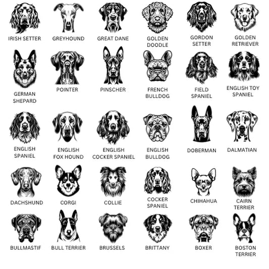 Dog Breed Golf Ball Marker