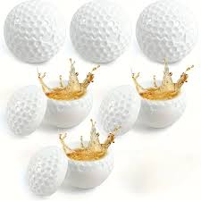 Golf Ball Shot Glasses - 10 pack
