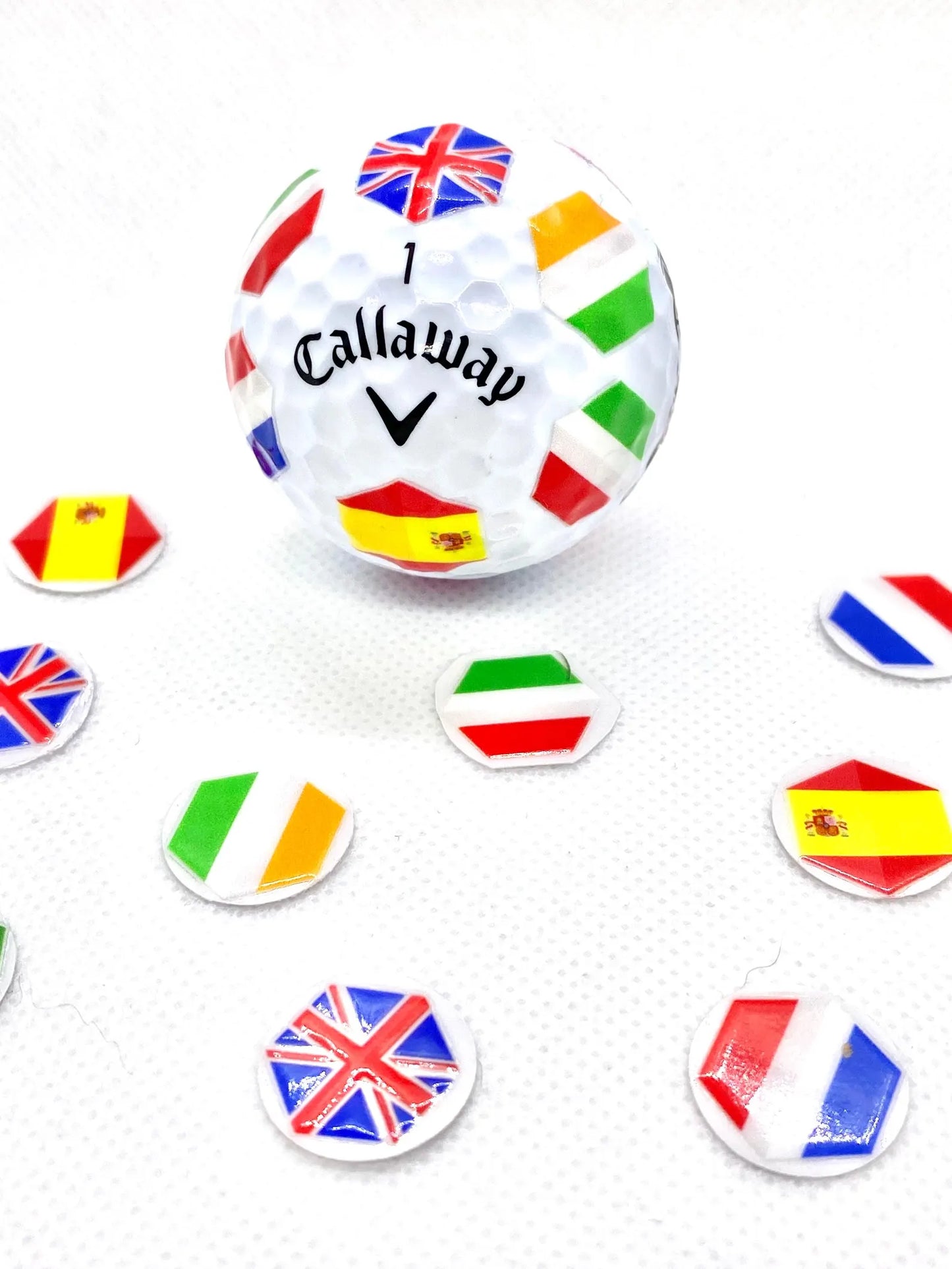 National Flag Ball Marker