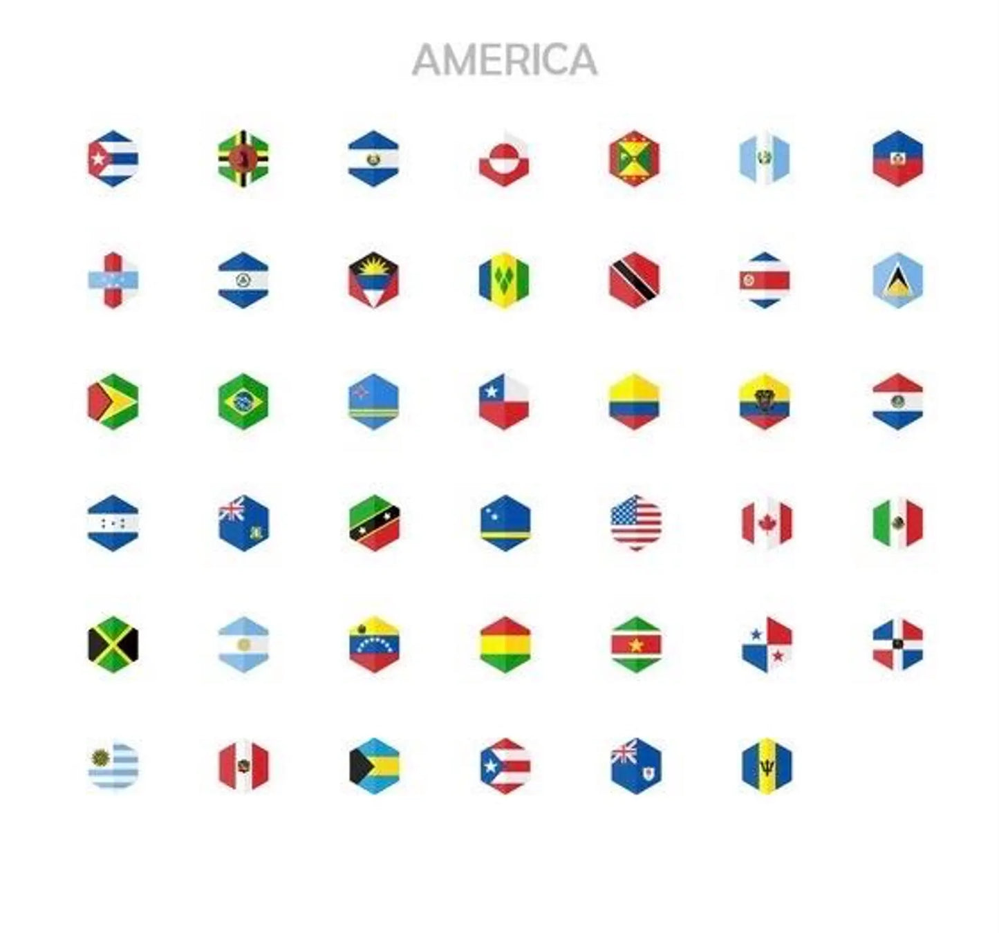 National Flag Ball Marker