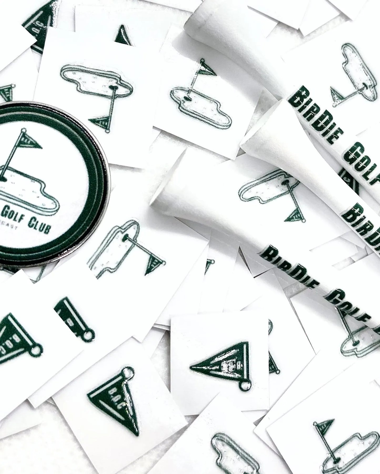 Personalised Golf Ball Marker Gift Set