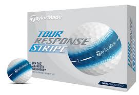 Taylormade Tour Response Stripe Golf Balls - Dozen
