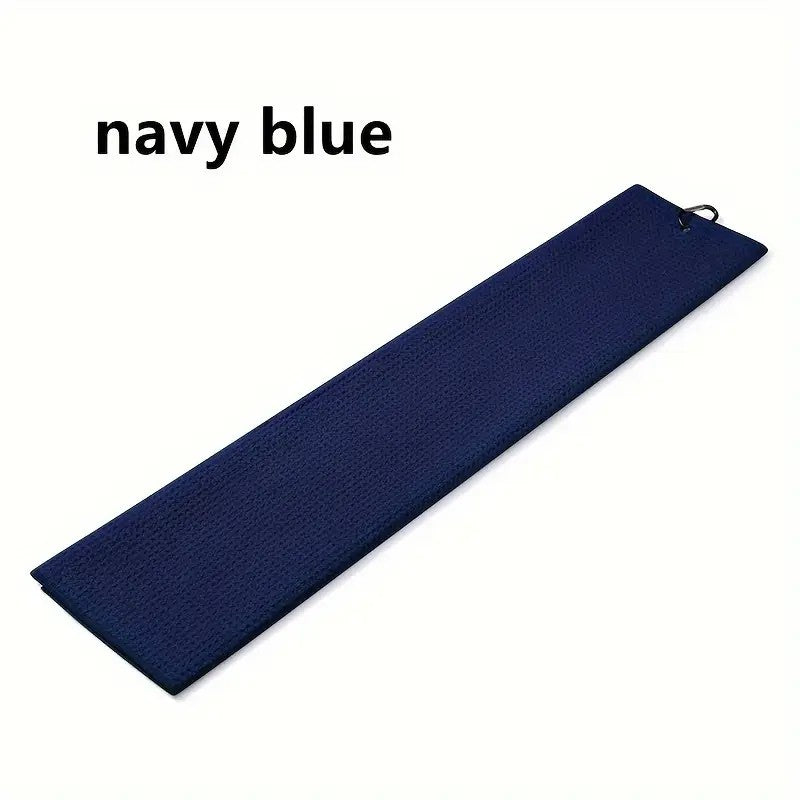 Waffle Tri Fold Golf Towel