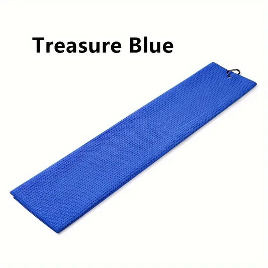Waffle Tri Fold Golf Towel